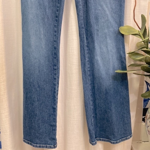 Women’s Cache Cotton & Spandex Wide Leg Jeans Size 6 - Picture 3 of 8